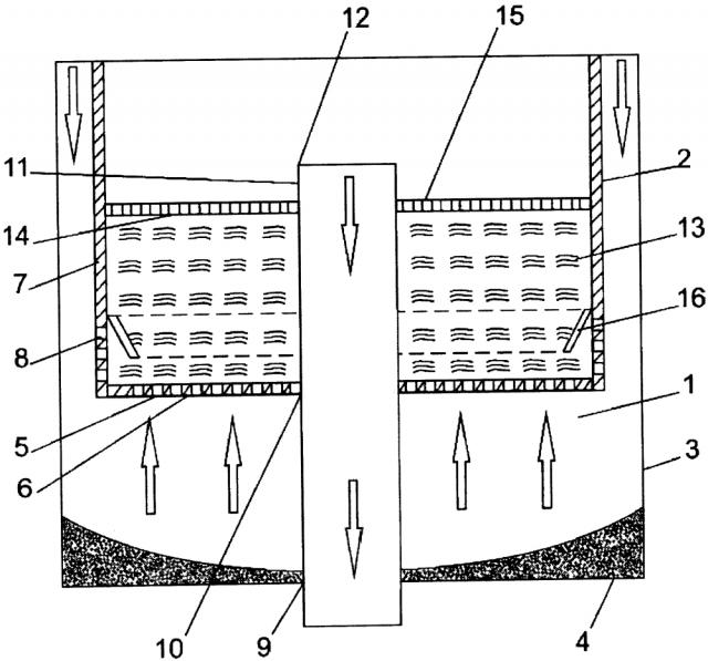 Фильтрующее устройство, устанавливаемое в дождеприемном колодце (патент 2604499)