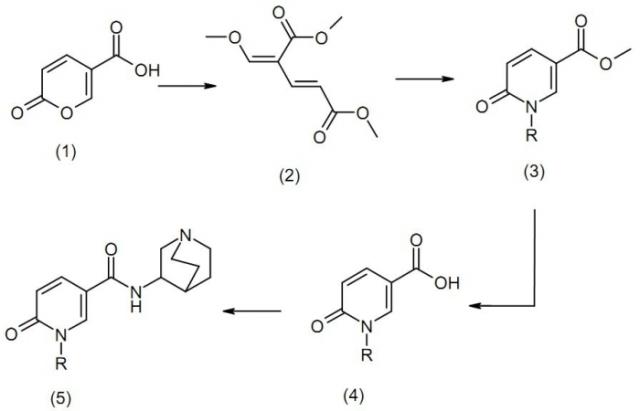 Фармацевтическая композиция, содержащая производные пиридона (патент 2585287)