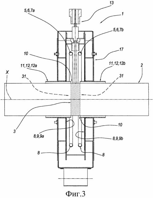 Способ и устройство для снятия фасок на конце трубы, изготовленной из термопластичного материала (патент 2601758)