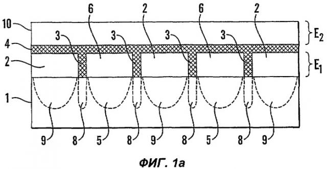 Интегрированные транзисторно-запоминающие структуры и массив подобных структур с матричной адресацией (патент 2287205)