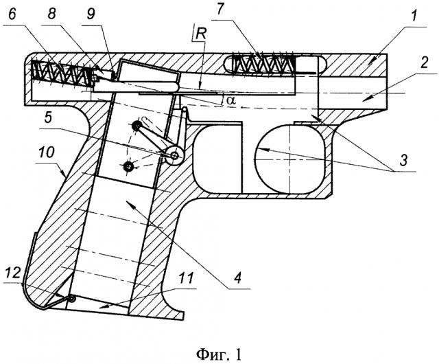 Пистолет с ленточной подачей патронов (патент 2620628)