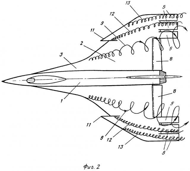Сверхзвуковой летательный аппарат. (патент 2613747)
