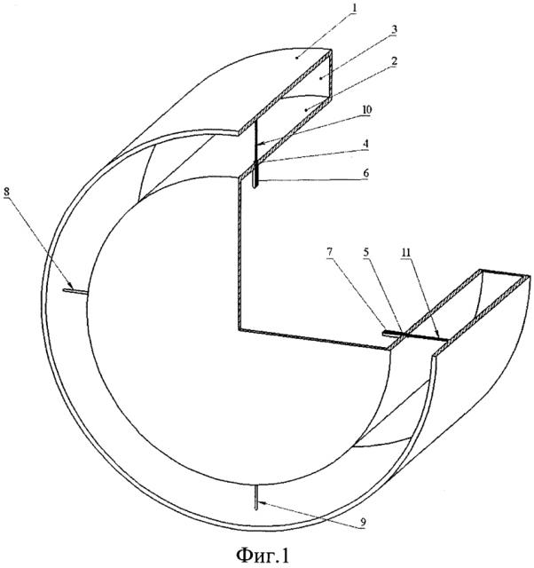 Кольцевая щелевая антенна (патент 2593422)