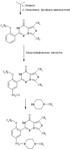 2-фенилзамещенные имидазотриазиноны, способ их получения и фармацевтическая композиция на их основе, обладающая свойствами ингибитора фосфодиэстеразы i,ii и v (патент 2260593)