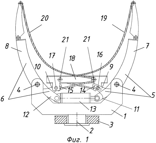 Кониковое зажимное устройство (патент 2384430)