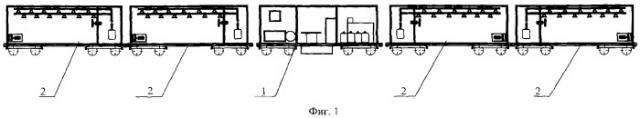 5-вагонная рефрижераторная секция (патент 2329163)
