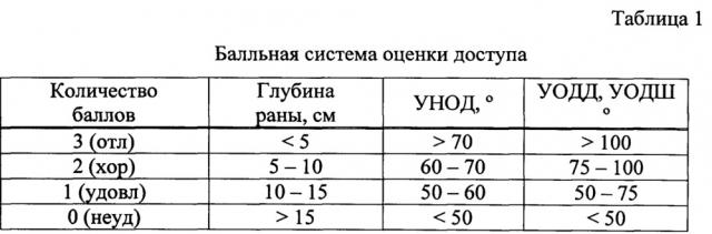 Способ определения оптимального лапаротомного доступа при операциях на поперечно-ободочном отделе толстой кишки (патент 2649571)