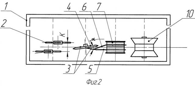 Агрегат для высева семенного материала в ленте (патент 2547716)