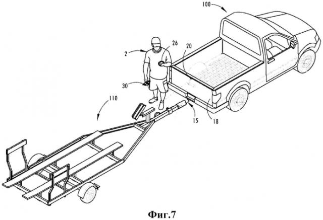 Система и способ контроля соединения транспортного средства с прицепом (патент 2573691)