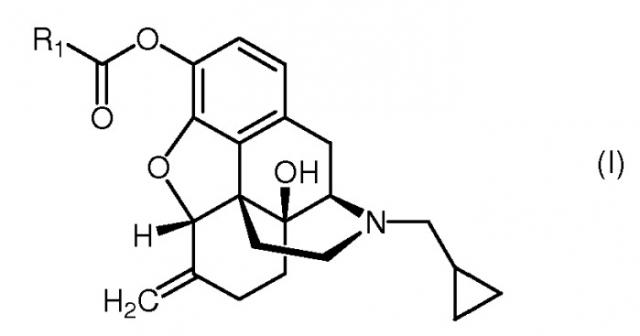 Диэфирные пролекарства налмефена (патент 2495041)