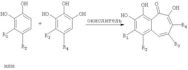 Производные бензотрополона, обладающие анти-вич активностью, фармацевтическая композиция, способ ингибирования вич-1 интегразы (патент 2359954)