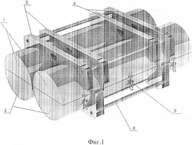 Многоразовая тара для хранения и транспортировки боеприпасов (патент 2596381)