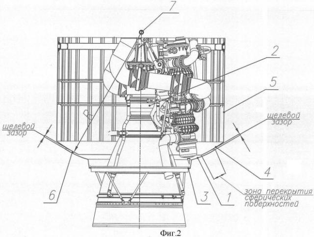 Донная защита хвостового отсека ракеты-носителя (патент 2347725)