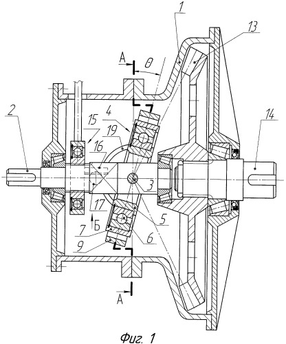 Импульсный вариатор (патент 2410589)