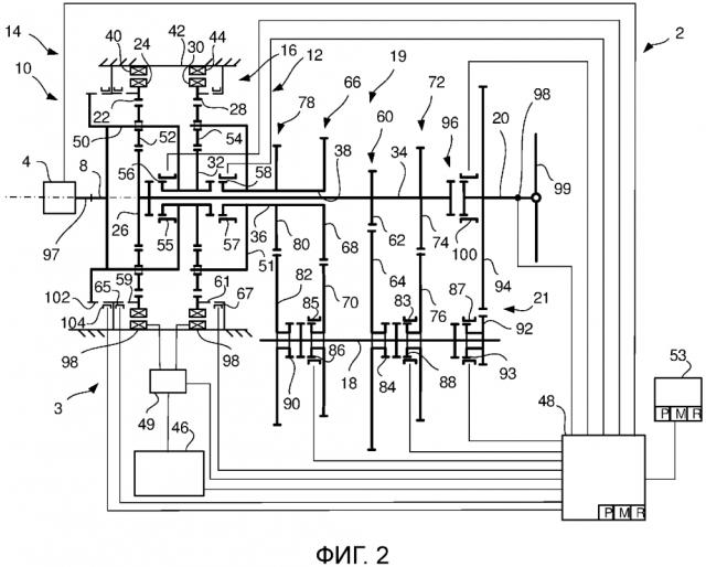 Способ для запуска двигателя внутреннего сгорания в гибридной трансмиссии (патент 2654246)