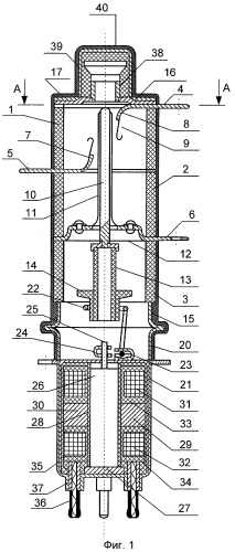Высоковольтный вакуумный переключатель (патент 2314588)