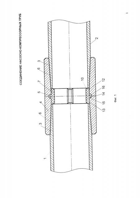 Соединение насосно-компрессорных труб (патент 2651856)