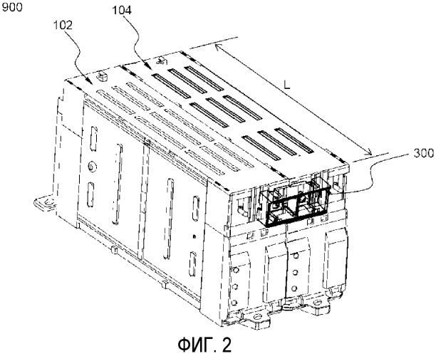 Аккумуляторная батарея, содержащая устройство соединения электродных выводов (патент 2454754)