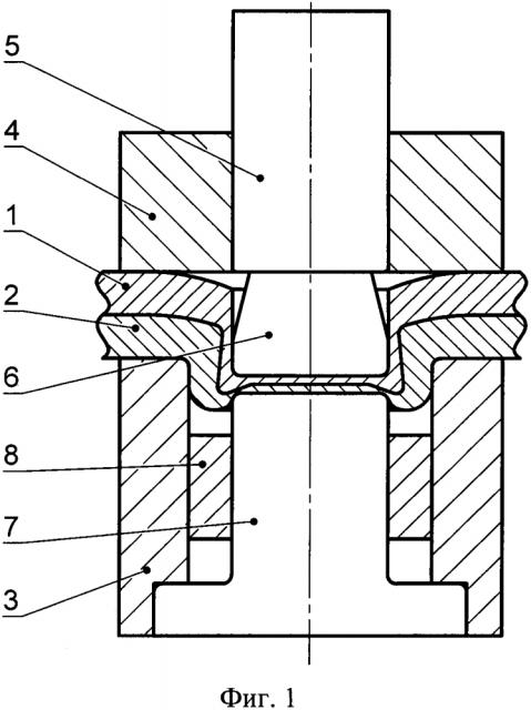 Способ соединения наложенных друг на друга металлических листов клинчеванием (патент 2618681)