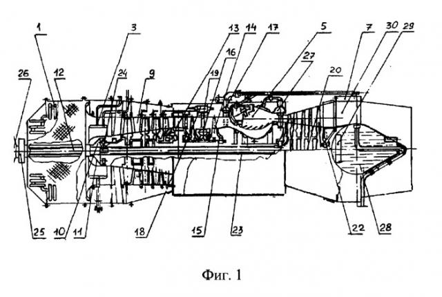 Газотурбинный привод электрогенератора (патент 2371588)