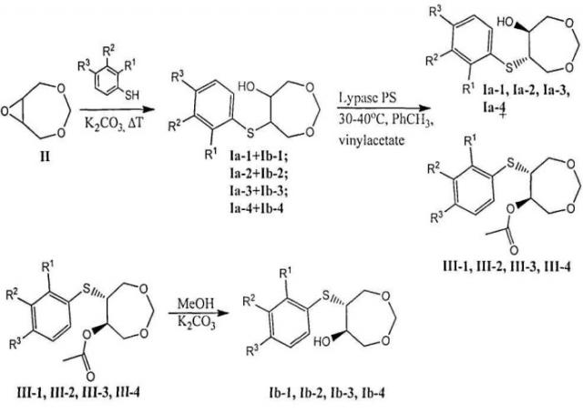 Противогрибковые соединения на основе производных 3,5,8-триоксабицикло[5.1.0]октана (патент 2538962)
