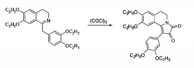 Способ получения производных 5,6-дигидропирроло[2,1-a]изохинолинов, содержащих в положении 2 функциональную группу (патент 2575174)