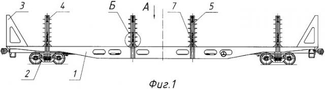 Вагон-платформа (патент 2351493)