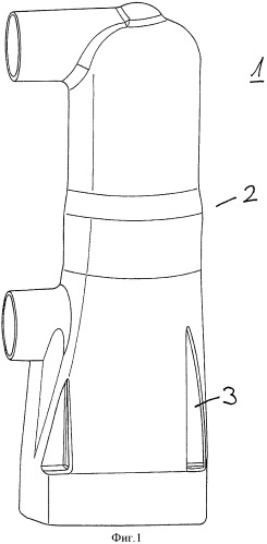 Встроенная полюсная часть с изоляционным корпусом, изготовленным из термопласта (патент 2544842)