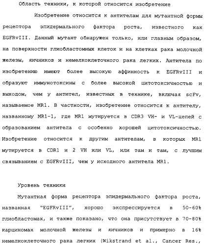 Scfv против egfrviii с улучшенной цитотоксичностью и выходом, иммунотоксины на их основе и способы их применения (патент 2317999)