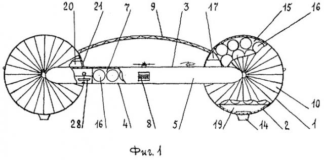 Воздухоплавательный аппарат (патент 2387574)