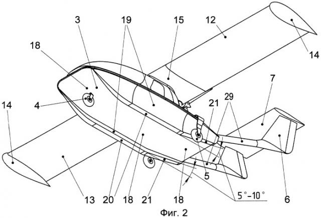 Авиатрансформер (патент 2444445)