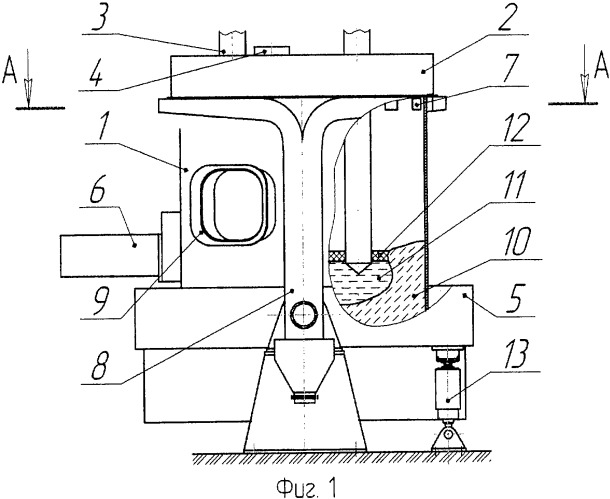 Электродуговая печь для получения тугоплавких оксидных материалов (патент 2326318)