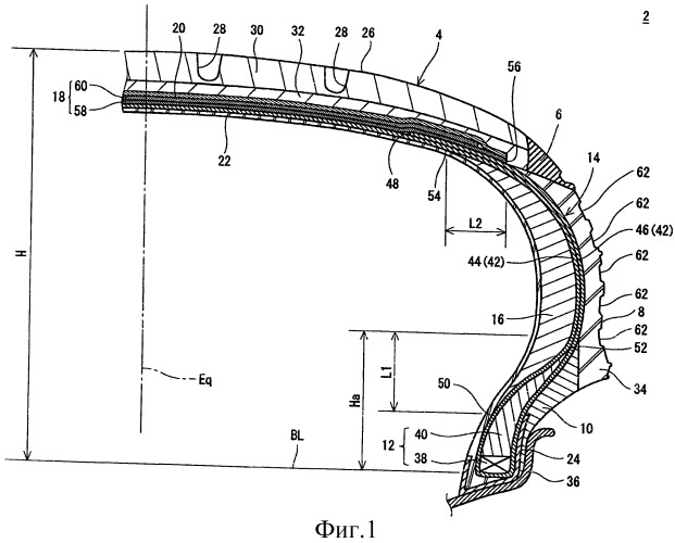 Пневматическая шина (патент 2509655)
