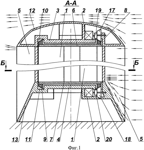 Ветродвигатель (патент 2626265)