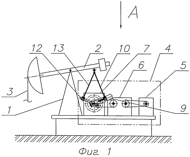 Привод для глубинно-насосной штанговой установки (патент 2463479)