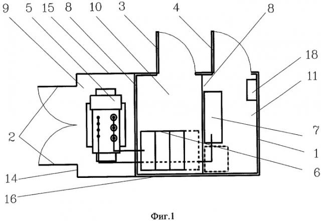 Комплектная трансформаторная подстанция (варианты) (патент 2279747)