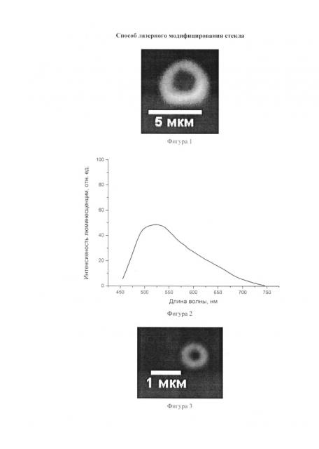 Способ лазерного модифицирования стекла (патент 2640836)