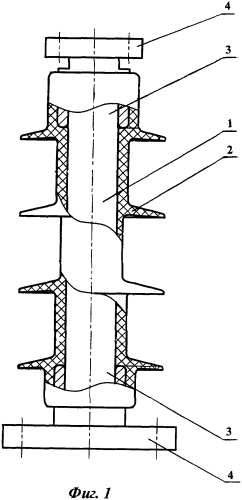 Опорный полимерный изолятор (патент 2321912)