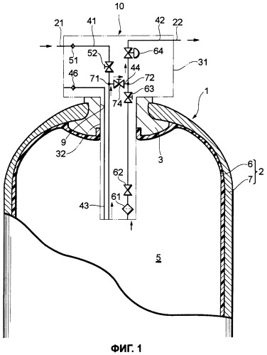 Клапан в сборе емкости для хранения газа (патент 2355943)