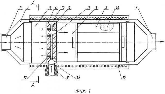 Смеситель-испаритель для топливных систем газотурбовозов (патент 2487028)
