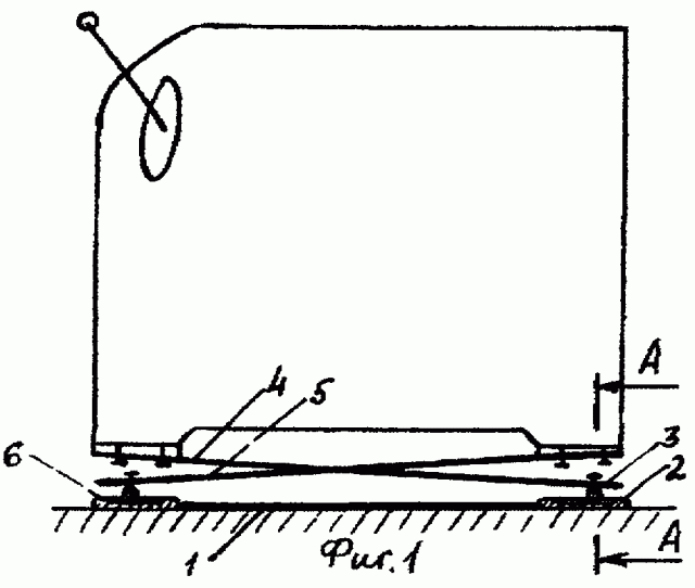 Виброизолирующий подвес для ткацких станков (патент 2263168)