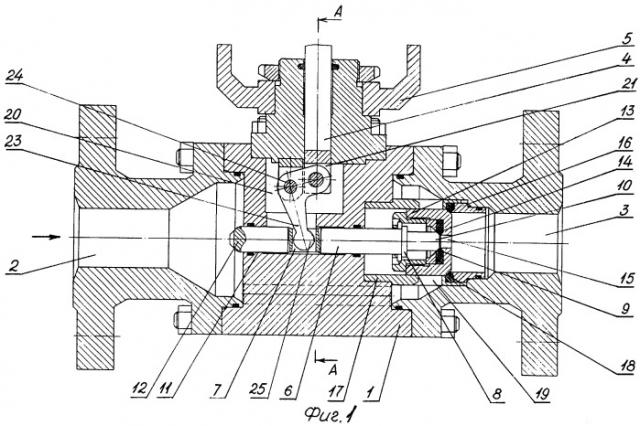 Запорно-регулирующий клапан (патент 2253788)