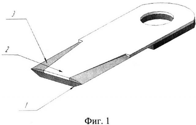 Способ изготовления ножа соломоизмельчителя (патент 2665483)