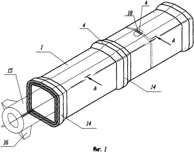 Способ изготовления трубы из слоистого композиционного материала и труба из слоистого композиционного материала (патент 2333103)