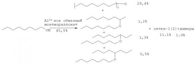 Способ получения диоктилового эфира (патент 2433991)