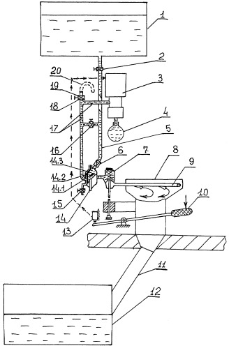 Туалетная система (патент 2252169)