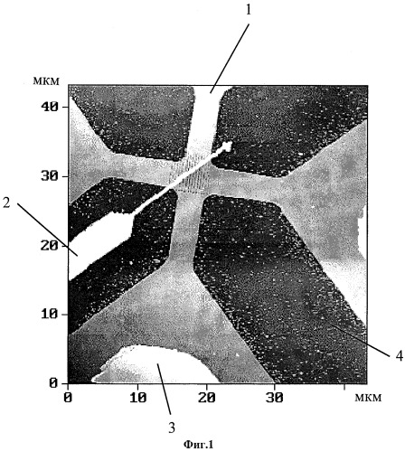 Полевой нанотранзистор (патент 2250535)