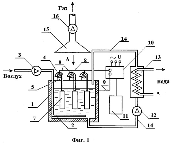 Устройство для микродугового оксидирования (патент 2499852)