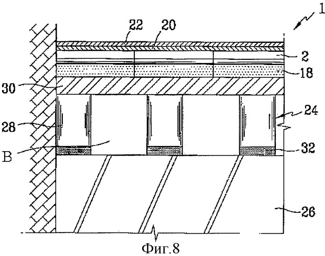 Система отопления плавающей структуры, включающая панель отопления, имеющую круглый или эллиптический внутренний канал для жидкости (патент 2315243)