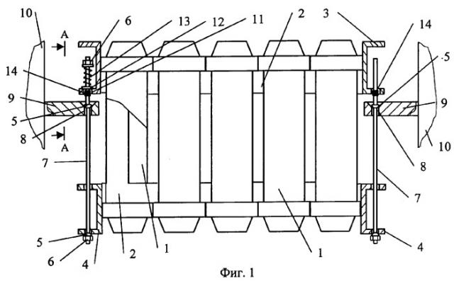 Агрегат газовых центрифуг (патент 2289469)